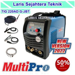 Jual Mesin Las MultiPro TIG 220AD G-JBT Bergaransi 1 Tahun