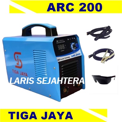 Jual Mesin Las Tiga Jaya ARC 200A Bergaransi Resmi 1 Tahun