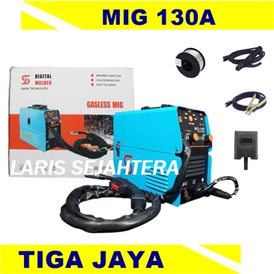 Jual Mesin Las Tiga Jaya MIG 130A Bergaransi Resmi 1 Tahun