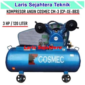 Jual Kompresor Angin COSMEC 3HP-120 Liter Bergaransi Resmi