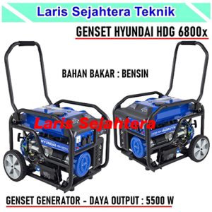 Jual Mesin Genset Hyundai HDG 6800X Bergaransi Resmi