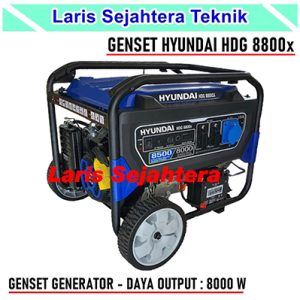 Jual Mesin Genset Hyundai HDG 8800X Bergaransi Resmi