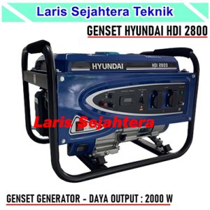 Jual Mesin Genset Hyundai HDI 2800 Bergaransi Resmi