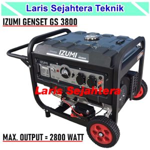 Jual Mesin Genset Izumi GS 3800 Bergaransi Resmi