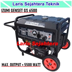 Jual Mesin Genset Izumi GS 6500 Bergaransi Resmi