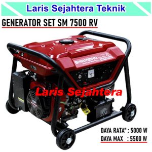 Jual Mesin Genset Shin Meiho SM 7500 RV Bergaransi Resmi
