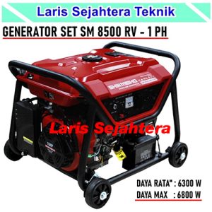 Jual Mesin Genset Shin Meiho SM 8500 RV-1PH Bergaransi Resmi