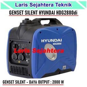 Jual Mesin Genset Silent Hyundai HDG 2880DI Bergaransi Resmi