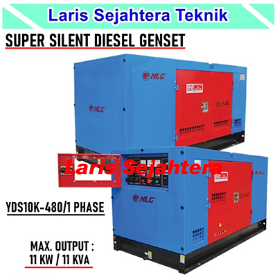Jual Silent Genset Shin Meiho YDS 10K-480 Bergaransi Resmi