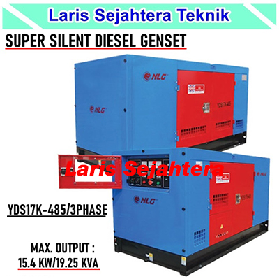 Jual Silent Genset Shin Meiho YDS 17K-485 Bergaransi Resmi