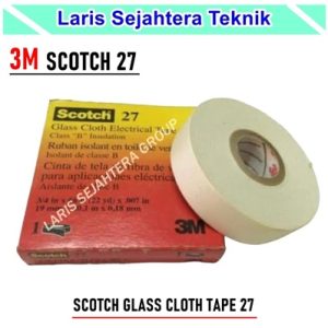 Jual Isolasi Kain Kaca Listrik 3M Scotch 27 Berkualitas