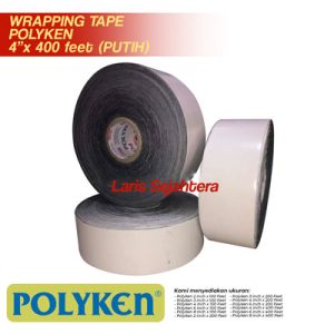 Jual Wrapping Tape Polyken Putih 4 Inch x 400 Feet Berkualitas