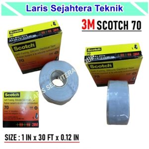 Jual Isolasi Self-Fusing Silicone Electrical 3M 70 Berkualitas