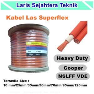 Jual Kabel Las Superflex 70mm 100 Meter Berkualitas