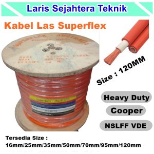 Jual Kabel Las Superflex 90mm 100 Meter Berkualitas
