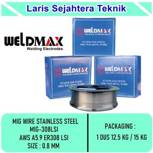 Jual Kawat Las MIG Weldmax 308 – 0.8 MM Berkulaitas