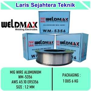 Jual Kawat Las MIG Weldmax 5356 – 1.2mm Berkualitas