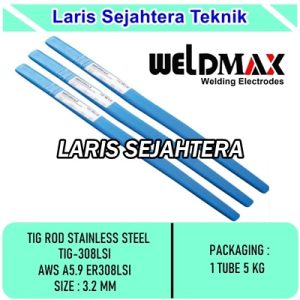 Jual Kawat Las TIG Weldmax 308LSI – 3.2 MM Berkualitas