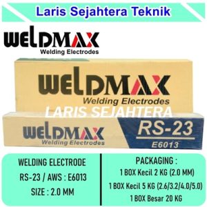 Jual Kawat Las Weldmax RS-23 – 2.0 MM Berkualitas