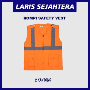 Jual Rompi Safety vest Oren Berkualitas