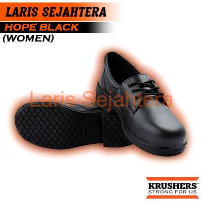 Jual Sepatu Safety Woman Krusher Hope Black Berkualitas