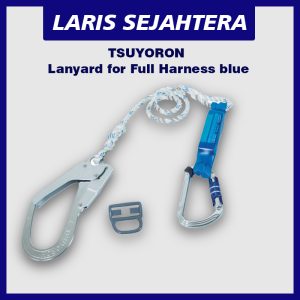 Jual Lanyard for Full Harness Blue TSUYORON Berkualitas